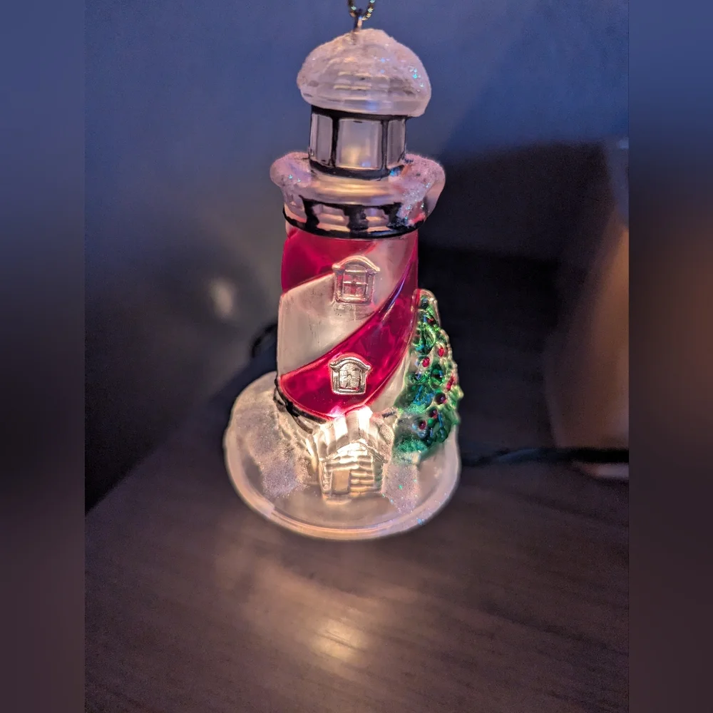 Nautical Light House 10 Count String Lights New Condition